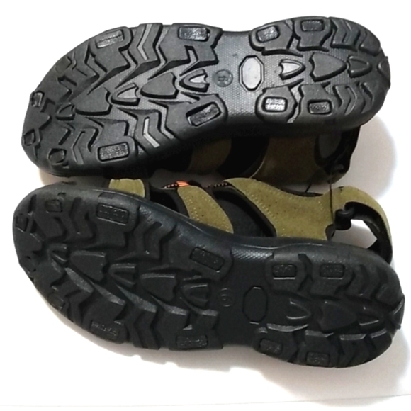 XRAY OLIVE GREEN CUSHIONED CLOSED TOE SANDALS SIZE 9 NWT - Picture 9 of 10